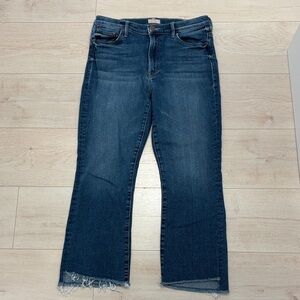 MOTHER Insider Crop Fray